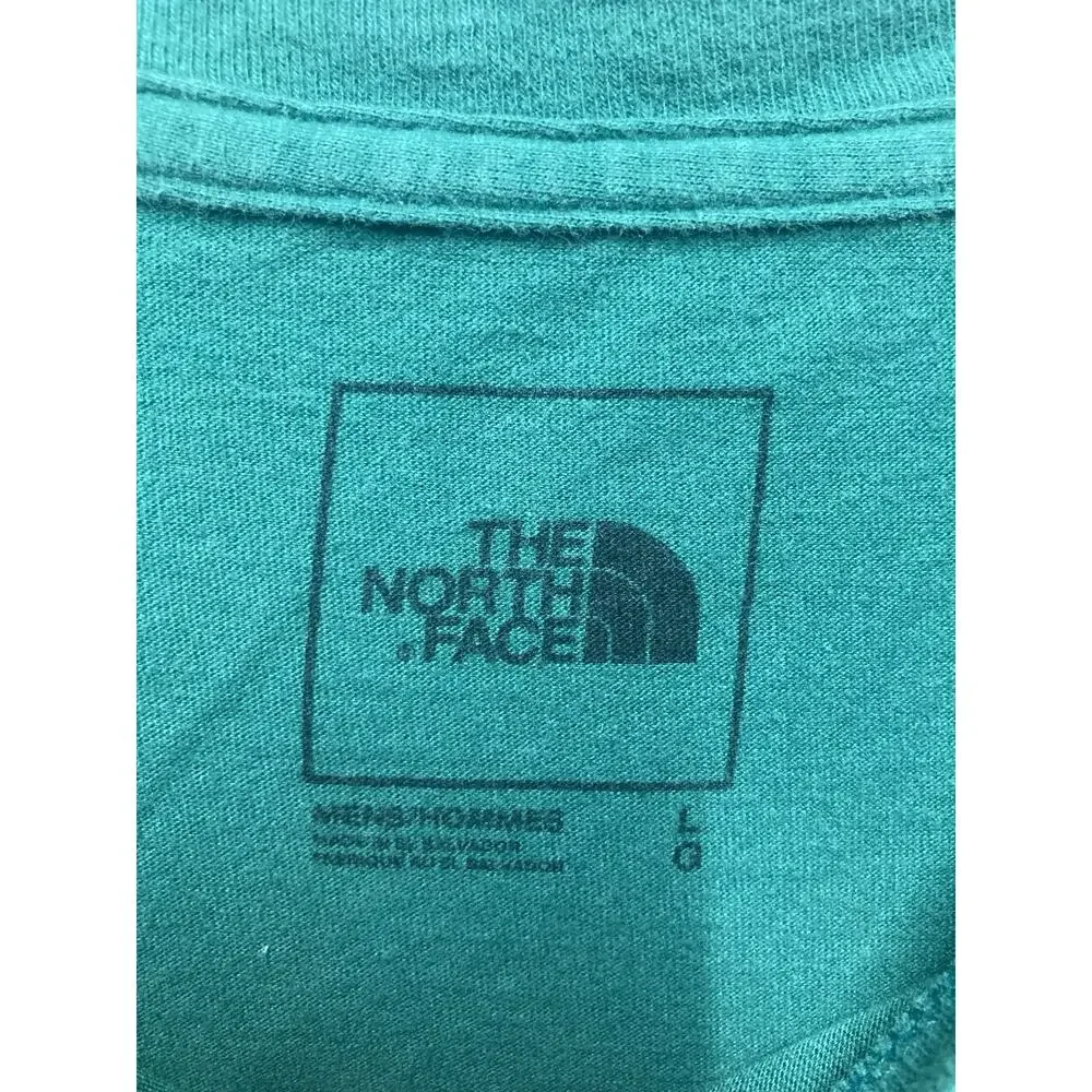 The North Face Tested And Proven Graphic T-shirt Men L Green Short Sleeve